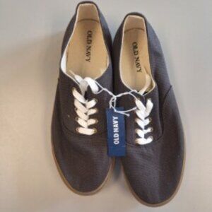 Old Navy Men's Canvas Shoes. Size 9. Chocolate Brown. New.